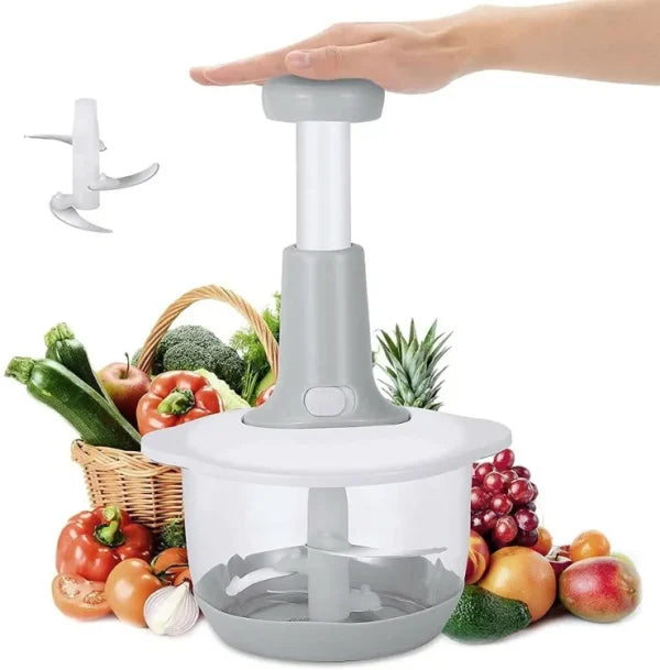 Hand Push Chopper  2 Liter Multifunctional Mixer