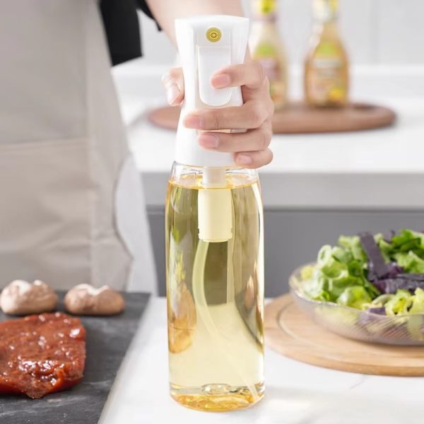 Plastic Glass Kitchen Cooking Spray Bottle