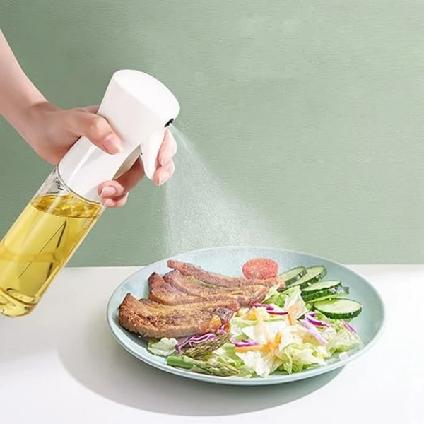 Plastic Glass Kitchen Cooking Spray Bottle