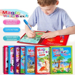 Magic Colouring Book with Water Pen