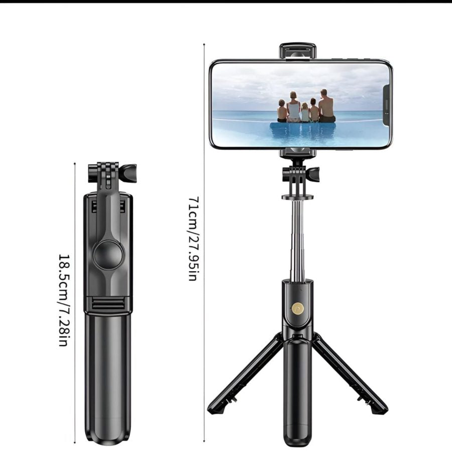 Bluetooth Selfie Stick Tripod with Remote Control